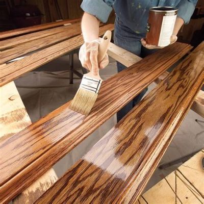 Can You Spray Stain on Wood: Exploring the Artistic and Practical Dimensions of Wood Staining Techniques